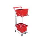 20 ლიტრიანი საყიდლების კალათების ჩასადები -გორგოლაჭებზე - Image 10